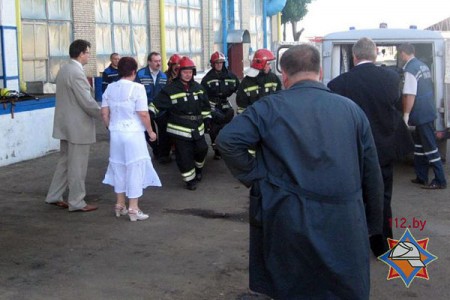 На пожаре на Оршанском мясокомбинате погибли четверо. Фото МЧС