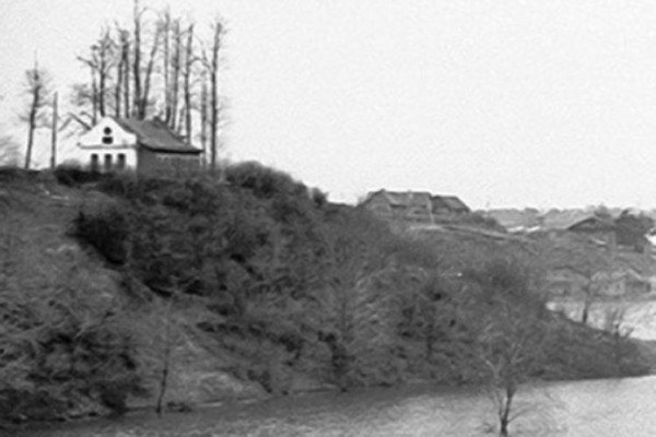 Будынак капліцы дуніных-слепсцяў (Дуніных-Сляпцоў) у Віцебску, 1950-е гады. Фота Канстанціна Дурыхіна