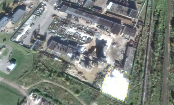 Сильный пожар в Витебске: горела пенопластовая упаковка на складе телезавода