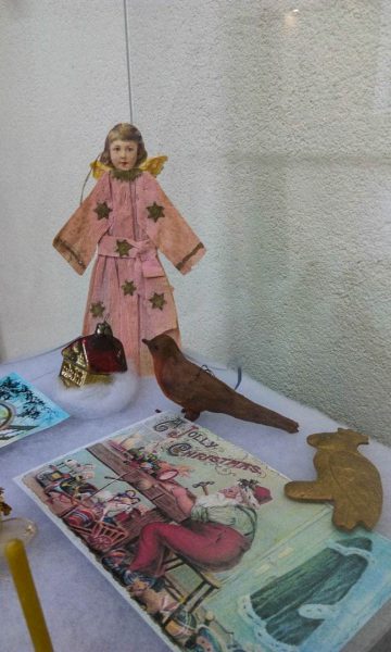 Выставка ёлочных игрушек в Витебском музее истории частного коллекционирования. Фото Юлии Обухович