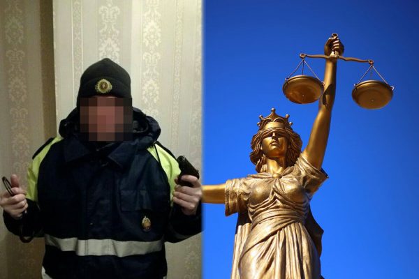 Около 50 евро штрафа за селфи форме инспектора ГАИ заплатит житель Полоцка