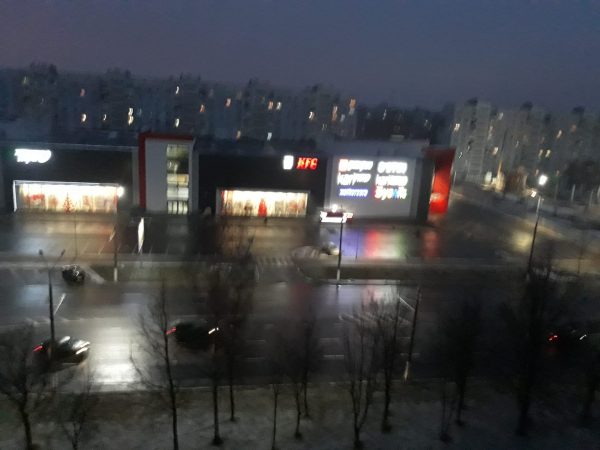Обледеневшие улицы Витебска утром 29 ноября. Фото Татьяны Северинец
