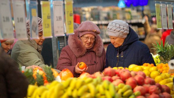 Открытие супермаркета «Санта» в Витебске на Московском проспекте. Фото Сергея Серебро