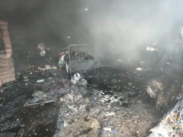 Девяностолетняя бабушка сгорела в Чашникском районе. Фото МЧС