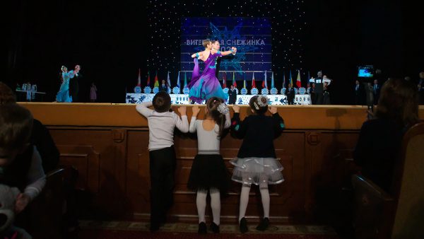 35-й международный турнир по танцевальному спорту «Витебская снежинка», день первый. Фото Сергея Серебро
