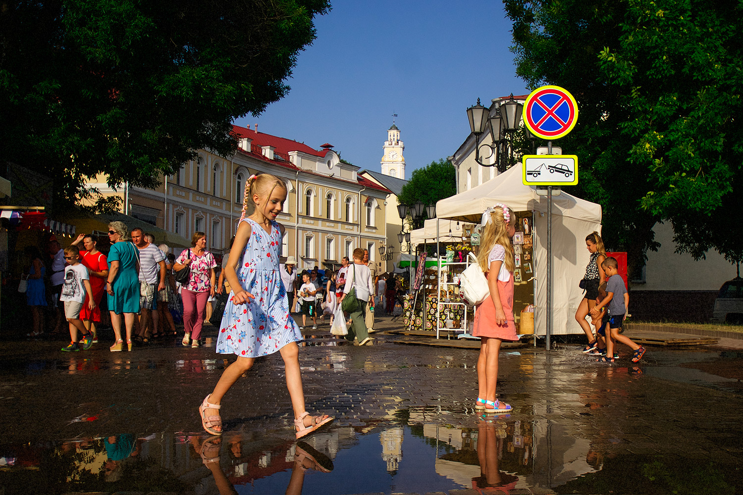 Улица Толстого во время фестиваля. Фото Сергея Серебро