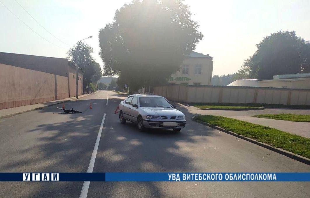 Третьего за неделю велосипедиста сбили в Витебской области, он в реанимации. Фото ГАИ